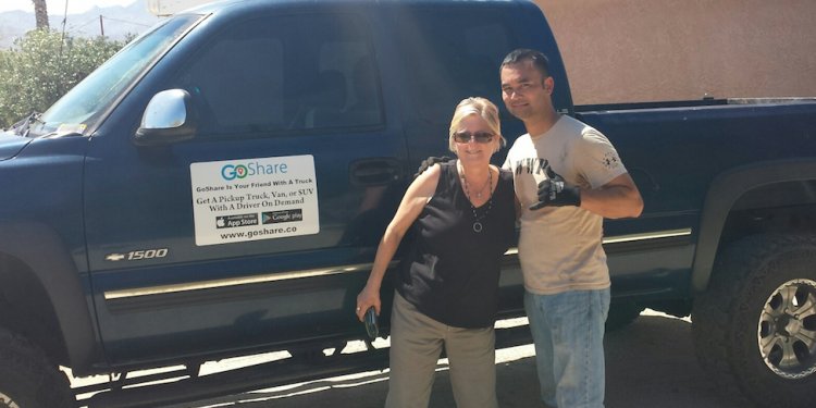 Your friend with a truck