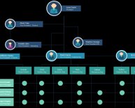 Business Organizational structure chart